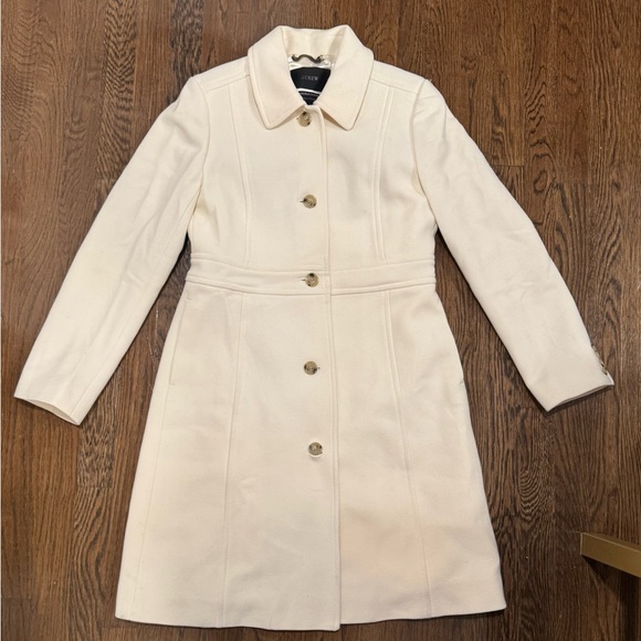 J. CREW Classic lady day coat in Italian double-cloth wool with Thinsulate®. - Picture 1 of 15